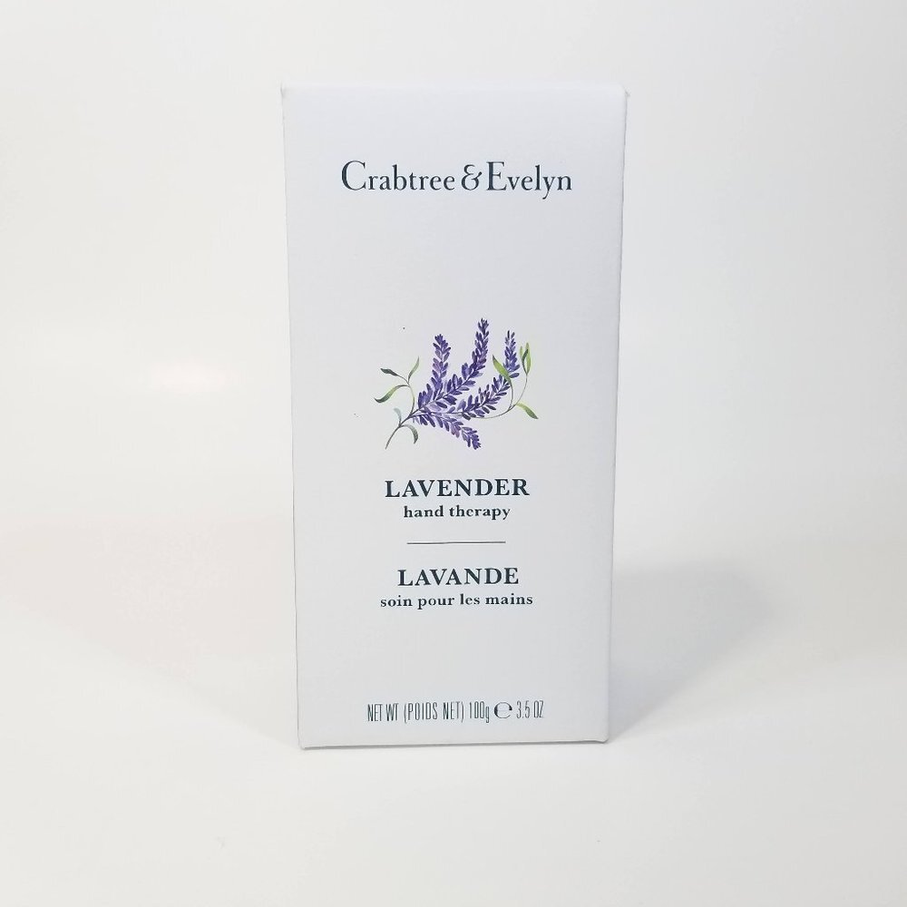 Crabtree &Evelyn Lavender Hand Therapy 3.5 oz Intensive Conditioning New In Box